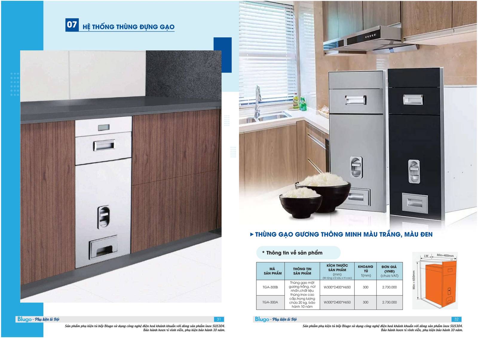 Thiết bị bếp BLUGO Catalogue và Bảng giá mới nhất tại Bình Dương /Page 16